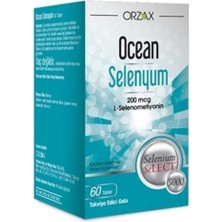 Orzax Ocean Selenyum 200 Takviye Edici Gıda 60 Kapsül