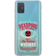 Mobilpad Samsung Galaxy M31S Uyumlu Baskılı Yumuşak Silikon Şeffaf Telefon Kılıfı