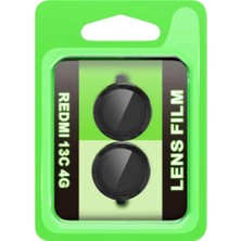 Najmaddin Xiaomi Redmi 13C Raze Metal Kamera Lens - Siyah