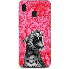 Mobilpad Samsung Galaxy A20/A30 Uyumlu Baskılı Yumuşak Silikon Şeffaf Telefon Kılıfı