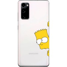 Mobilpad Samsung Galaxy S20 Fe Uyumlu Baskılı Yumuşak Silikon Şeffaf Telefon Kılıfı