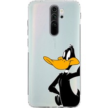 Mobilpad Xiaomi Redmi Note 8 Pro Uyumlu Baskılı Yumuşak Silikon Şeffaf Telefon Kılıfı