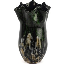 Mikasa Moor Yeşil Simli Vazo 20X31 cm