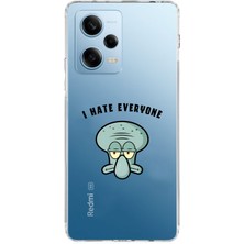 Mobilpad Xiaomi Redmi Note 12 Pro 5g Uyumlu Baskılı Yumuşak Silikon Şeffaf Telefon Kılıfı