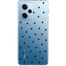 Mobilpad Xiaomi Redmi Note 12 Pro 5g Uyumlu Baskılı Yumuşak Silikon Şeffaf Telefon Kılıfı