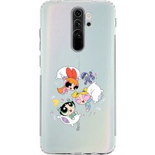 Mobilpad Xiaomi Redmi Note 8 Pro Uyumlu Baskılı Yumuşak Silikon Şeffaf Telefon Kılıfı