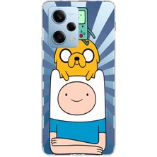 Mobilpad Xiaomi Redmi Note 12 Pro 5g Uyumlu Baskılı Yumuşak Silikon Şeffaf Telefon Kılıfı