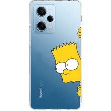 Mobilpad Xiaomi Redmi Note 12 Pro 5g Uyumlu Baskılı Yumuşak Silikon Şeffaf Telefon Kılıfı