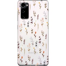 Mobilpad Samsung Galaxy S20 Fe Uyumlu Baskılı Yumuşak Silikon Şeffaf Telefon Kılıfı