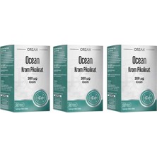 Orzax Ocean Krom Pikolinat 200 Mcg 90 Kapsül 3 Kutu