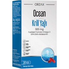 Orzax Ocean Krill Oil 500 Mg 30 Kapsül
