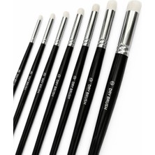 Hannah Kuru Fırça Minyatür Boyama 6'lı Detay Boya Fırçası Seti Karıştırma Fırçaları Hobi Minyatür Boyama Için, Ölçekli Model Boyama