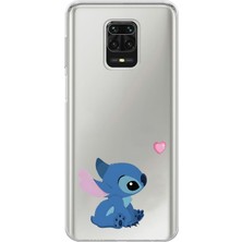 Mobilpad Xiaomi Redmi Note 9 Pro Uyumlu Baskılı Yumuşak Silikon Şeffaf Telefon Kılıfı