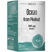 Orzax Ocean Krom Pikolinat 90 Bitkisel Kapsül ( Teklidir )