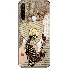 Mobilpad Xiaomi Redmi Note 8 Uyumlu Baskılı Yumuşak Silikon Şeffaf Telefon Kılıfı