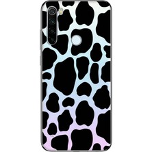 Mobilpad Xiaomi Redmi Note 8 Uyumlu Baskılı Yumuşak Silikon Şeffaf Telefon Kılıfı