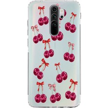 Mobilpad Xiaomi Redmi Note 8 Pro Uyumlu Baskılı Yumuşak Silikon Şeffaf Telefon Kılıfı