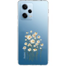 Mobilpad Xiaomi Redmi Note 12 Pro 5g Uyumlu Baskılı Yumuşak Silikon Şeffaf Telefon Kılıfı