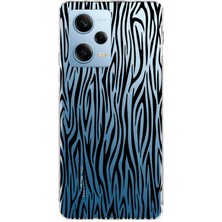 Mobilpad Xiaomi Redmi Note 12 Pro 5g Uyumlu Baskılı Yumuşak Silikon Şeffaf Telefon Kılıfı