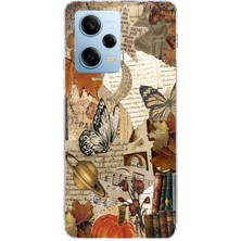 Mobilpad Xiaomi Redmi Note 12 Pro 5g Uyumlu Baskılı Yumuşak Silikon Şeffaf Telefon Kılıfı