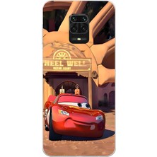 Mobilpad Xiaomi Redmi Note 9 Pro Uyumlu Baskılı Yumuşak Silikon Şeffaf Telefon Kılıfı