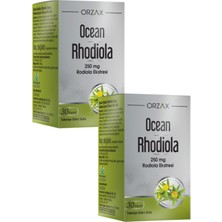 Orzax Ocean Rhodiola 250 Mg 30 Kapsül x 2 Adet