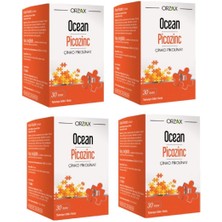 Orzax Ocean Picozinc Çinko Pikolinat 30 Tablet 4 Adet