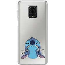 Mobilpad Xiaomi Redmi Note 9 Pro Uyumlu Baskılı Yumuşak Silikon Şeffaf Telefon Kılıfı