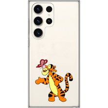 Mobilpad Samsung Galaxy S23 Ultra Uyumlu Baskılı Yumuşak Silikon Şeffaf Telefon Kılıfı