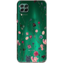 Mobilpad Huawei P40 Lite Uyumlu Baskılı Yumuşak Silikon Şeffaf Telefon Kılıfı