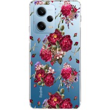 Mobilpad Xiaomi Redmi Note 12 Pro 5g Uyumlu Baskılı Yumuşak Silikon Şeffaf Telefon Kılıfı