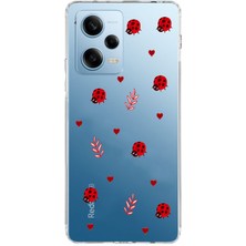 Mobilpad Xiaomi Redmi Note 12 Pro 5g Uyumlu Baskılı Yumuşak Silikon Şeffaf Telefon Kılıfı