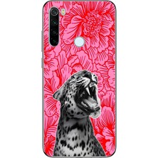 Mobilpad Xiaomi Redmi Note 8 Uyumlu Baskılı Yumuşak Silikon Şeffaf Telefon Kılıfı