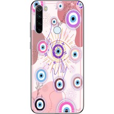 Mobilpad Xiaomi Redmi Note 8 Uyumlu Baskılı Yumuşak Silikon Şeffaf Telefon Kılıfı