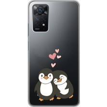Mobilpad Xiaomi Redmi Note 11 Pro/note 12 Pro 4g Uyumlu Baskılı Yumuşak Silikon Şeffaf Telefon Kılıfı