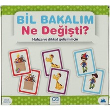 Dadya Milla Ddy Games Bil Bakalım Ne Değişti? Hafıza ve Dikkat Gelişim K  55 Kart 5109 Mil