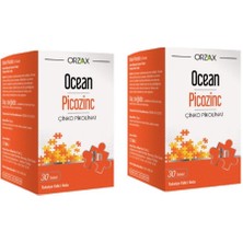 Orzax Ocean Picozinc Çinko 30 Tablet 2 Adet