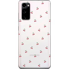Mobilpad Samsung Galaxy S20 Fe Uyumlu Baskılı Yumuşak Silikon Şeffaf Telefon Kılıfı