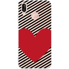 Mobilpad Huawei P20 Lite Uyumlu Baskılı Yumuşak Silikon Şeffaf Telefon Kılıfı