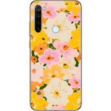 Mobilpad Xiaomi Redmi Note 8 Uyumlu Baskılı Yumuşak Silikon Şeffaf Telefon Kılıfı