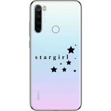 Mobilpad Xiaomi Redmi Note 8 Uyumlu Baskılı Yumuşak Silikon Şeffaf Telefon Kılıfı