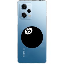 Mobilpad Xiaomi Redmi Note 12 Pro 5g Uyumlu Baskılı Yumuşak Silikon Şeffaf Telefon Kılıfı