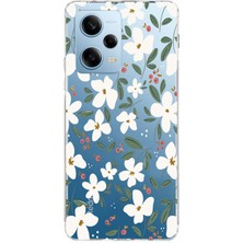 Mobilpad Xiaomi Redmi Note 12 Pro 5g Uyumlu Baskılı Yumuşak Silikon Şeffaf Telefon Kılıfı