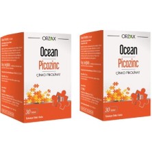 Orzax Ocean Picozinc Çinko Pikolinat 30 Tablet 2 Adet
