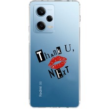 Mobilpad Xiaomi Redmi Note 12 Pro 5g Uyumlu Baskılı Yumuşak Silikon Şeffaf Telefon Kılıfı