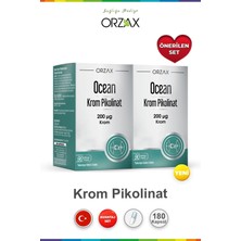 Orzax Ocean Krom Pikolinat 200 Mcg 90 Kapsül 2 Adet