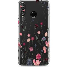 Mobilpad Huawei P30 Lite Uyumlu Baskılı Yumuşak Silikon Şeffaf Telefon Kılıfı