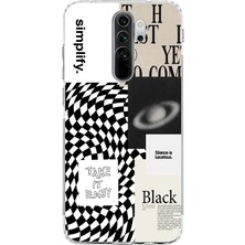 Mobilpad Xiaomi Redmi Note 8 Pro Uyumlu Baskılı Yumuşak Silikon Şeffaf Telefon Kılıfı