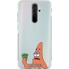 Mobilpad Xiaomi Redmi Note 8 Pro Uyumlu Baskılı Yumuşak Silikon Şeffaf Telefon Kılıfı