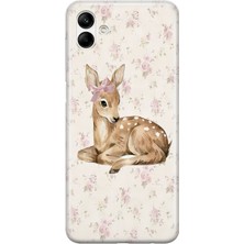 Mobilpad Samsung Galaxy A07 Uyumlu Baskılı Yumuşak Silikon Şeffaf Telefon Kılıfı